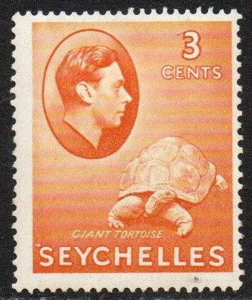 Seychelles Sc #127 Mint Hinged