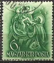 Hungary; 1938: Sc. # 515:  Used Single Stamp