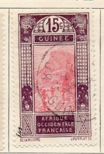 French Guinea 1917-22 Early Issue Fine Used 15c. 069070