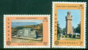 Guernsey 1978 EUROPA Stamps - Monuments MUH