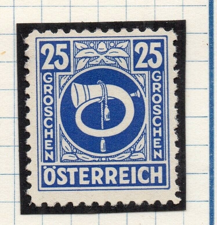 Austria 1945 Early Issue Fine Mint Hinged 25g. NW-120281