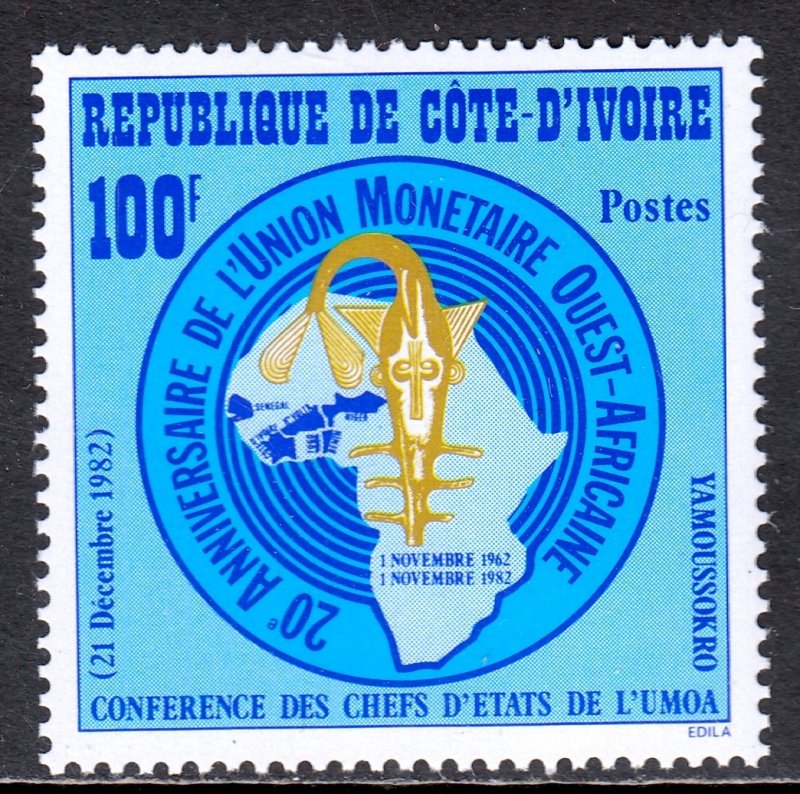 Ivory Coast - Scott #667 - MNH - SCV $1.10