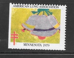 #WX1979 Minnesota Christmas Seal Z1420 MNH 10 Cent Lot