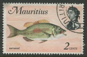 STAMP STATION PERTH Mauritius #339a Sea Life Issue FU 1972-1974