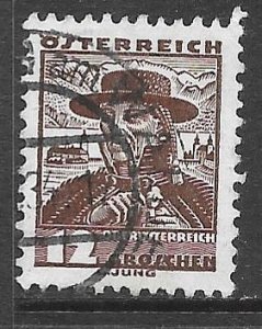 Austria 360: 12g Farmer from Traun, Upper Austria, used, F-VF