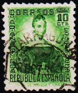 Spain. 1931 10c S.G.742 Fine Used