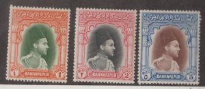 Pakistan - Bahawalpur Scott #18-19-20 Stamps - Mint Set
