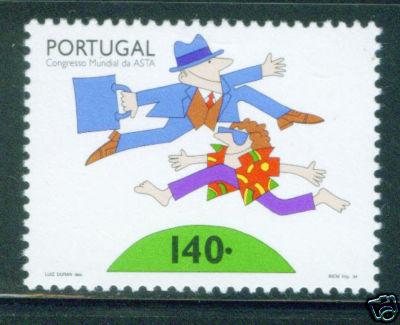 PORTUGAL  Scott 2027  MNH** 1994 Travel Agent CV $1.75