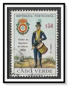 Cape Verde #330 Militia Drummer Used