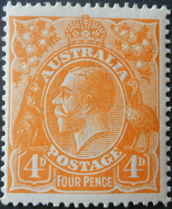 Australia 1915 GV Four Pence SG 22 mint