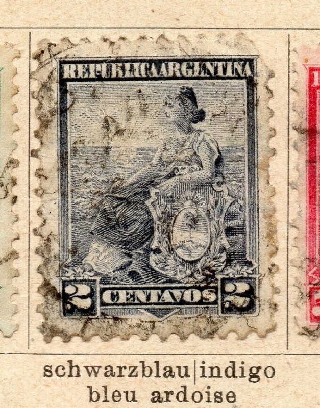 Argentina 1899 Early Issue Fine Used 2c. NW-11758