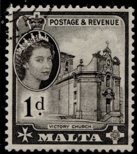 Malta #248 QEII Scenic Definitive Issue Used