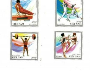 Vietnam - 2012 - London Olympics - Set of Four - MNH