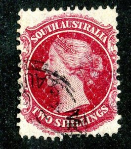 1868 South Australia Sc.# 53 used cv $14 (248 BCXX )