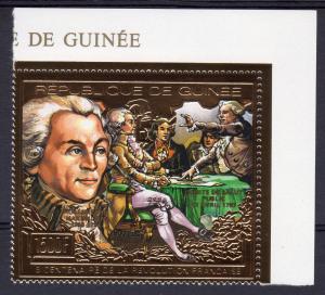 Guinea 1989 Mi#1268A French Revolution Robespierre (1)  Gold Perf.MNH