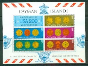 Cayman Islands #376a MNH Scott $6.50 American Bicentennial 