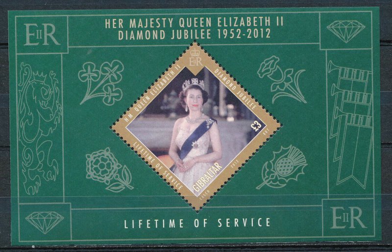 Gibraltar - MNH Sheet Queen Jubilee (2012)