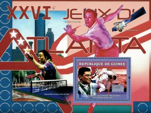 Guinea 2007 - 1996 Summer Olympic Atlanta, David Douillet - Souvenir Sheet - MNH