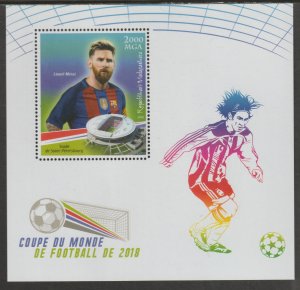 WORLD CUP FOOTBALL #5  perf sheet containing one value mnh