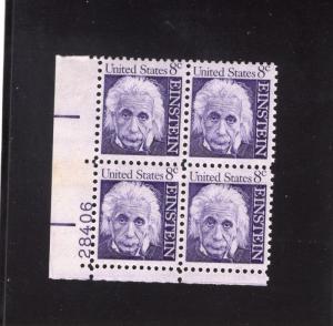 1285 Einstein, MNH LL-PB/4, CV $1.00