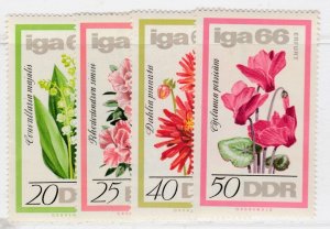 1966 Germany GDR Int Horticultural Show Erfur MNH** A26P11F30509-