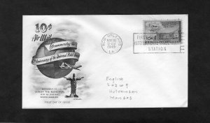 C42 Postal Union, FDC Artmaster, addressed