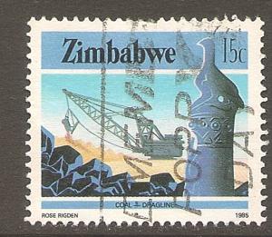 Zimbabwe Scott # 501 used.