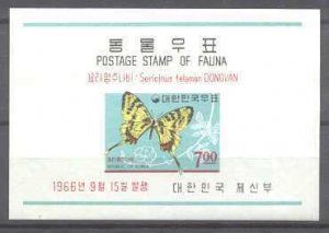 Korea S. 501a MNH s/s Butterflies/10x/ SCV40