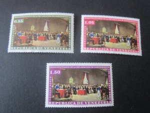 Venezuela 1962 Sc C804-06 set MH