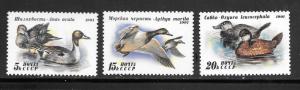 Russia #6009-11 MNH Singles (my5)