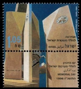 Israel 1996 - Monument Fallen Police - Single Stamp - Scott #1272 - MNH