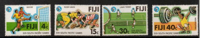 FIJI SG572/5 1979 SOUTH PACIFIC GAMES MNH 