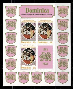 Dominica 1978 #570-2 -- MNH Complete Set  -- Diamond Jubilee