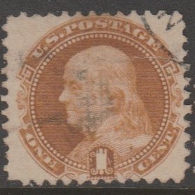 U.S. Scott #112 Franklin Stamp - Used Single