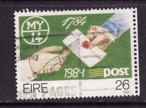 Ireland-Sc#602-used set-Post Office Bicentenary-1984-