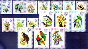 Definitive. 1970-72 Straight Watermark Flora and Fauna.