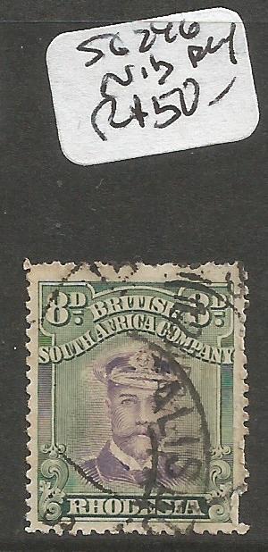 Rhodesia Admirals SG 246 Nib Perfs VFU (6cmr)