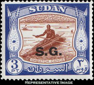 Sudan Scott O52 Mint never hinged.