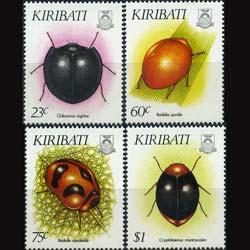 KIRIBATI 1993 - Scott# 607-10 Insects Set of 4 NH