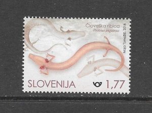 SLOVENIA #1274  SALAMANDER   MNH