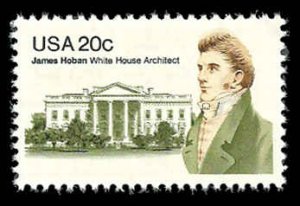 PCBstamps   US #1936 20c James Hoban, 1981, MNH, (3)