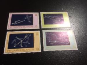 Pitcairn Islands sc 244-247 MNH comp set