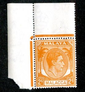 377BCX Malacca 1949 Scott# 4 mnh**