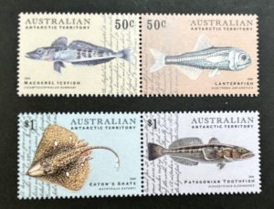 Australian Antarctic Territory: 2006, Fish of the AAT, MNH set.