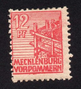 Germany - Russian Occupation Scott #12N19,12N21-12N25 Stamps - Mint Set