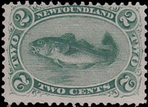 Newfoundland 1870 Cod Fish Issue Mint