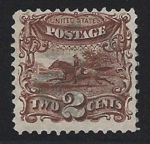 Scott #113, 1869 Issue, Used