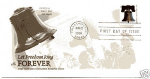 4125b ND (42c) '2008' Forever Stamp, AVR, ArtCraft  FDC