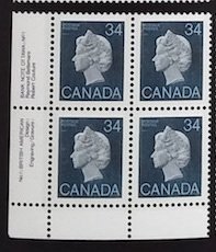 Canada 926 Plate Block LL No. 1 VF MNH