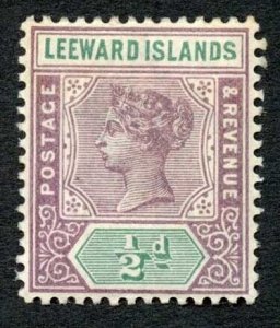 Leeward Is SG1 1/2d Sliced DS M/M